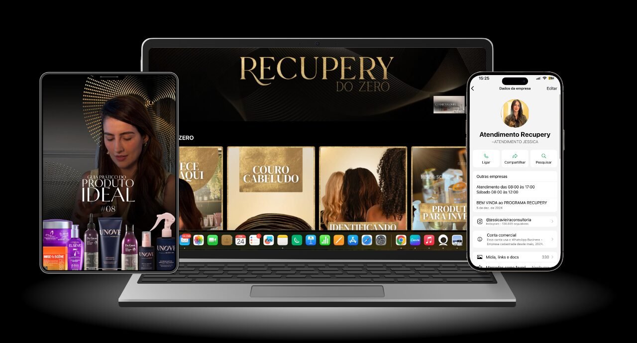 Curso Recupery do Zero da Jessica Vieira — análise completa